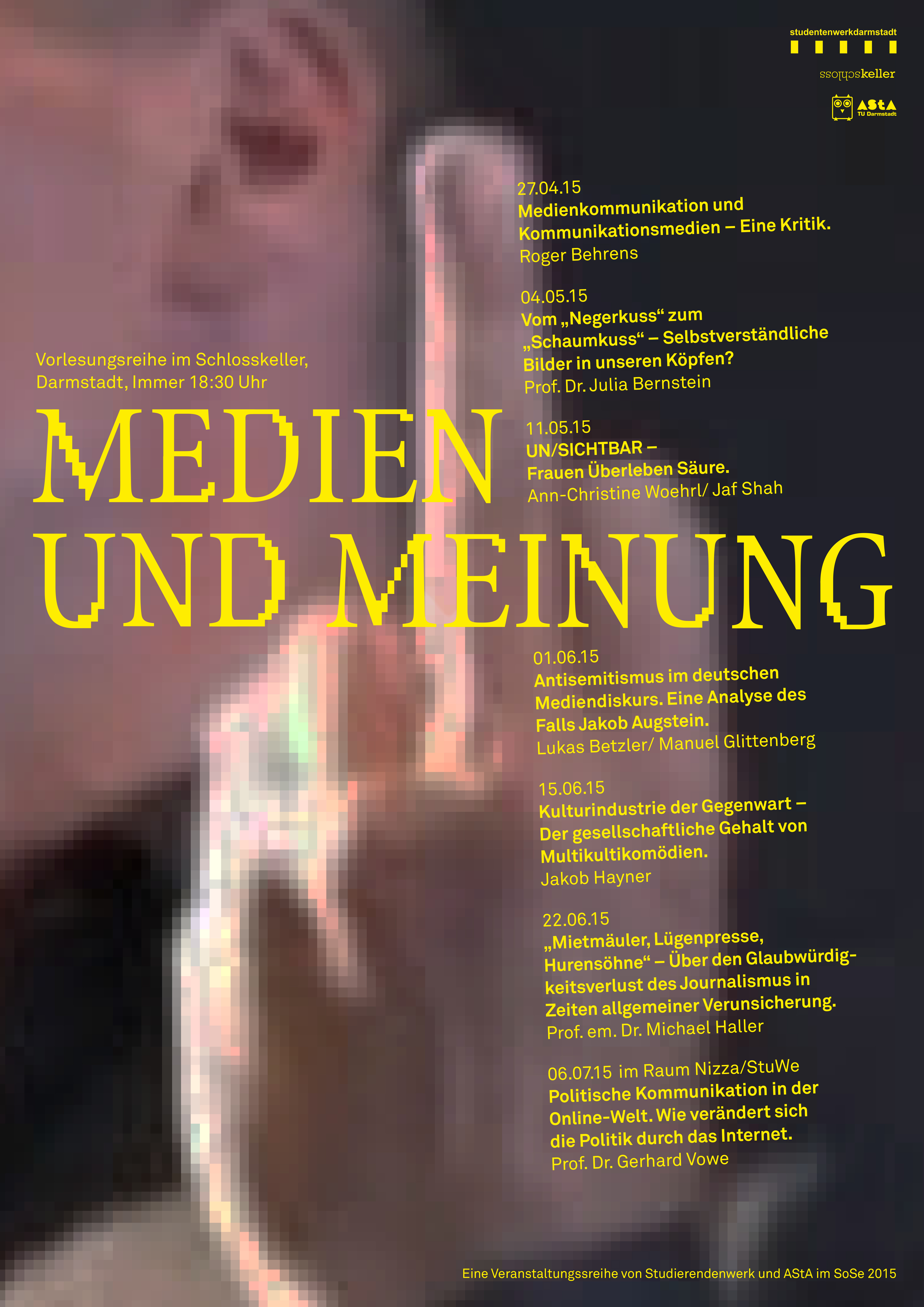 Medien und Meinung Plakat Medien und Meinung Plakat