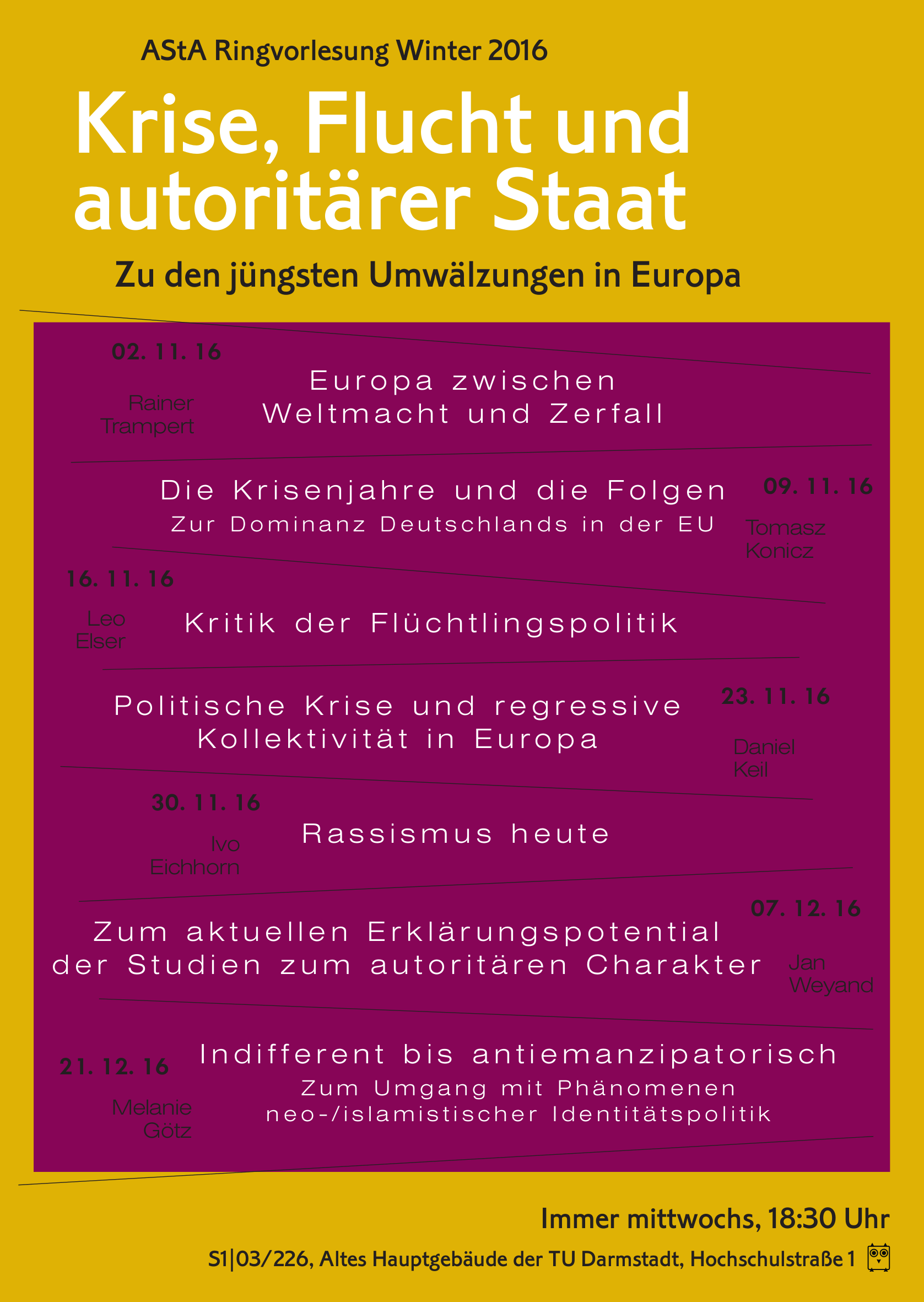 Ringvorlesung Winter 16/17 Ringvorlesung Winter 16/17