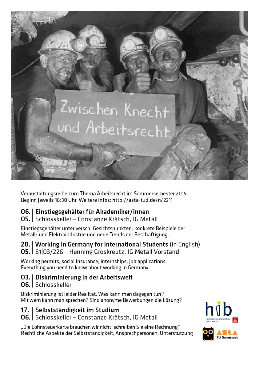 Zwischen Knecht und Arbeitsrecht 2015